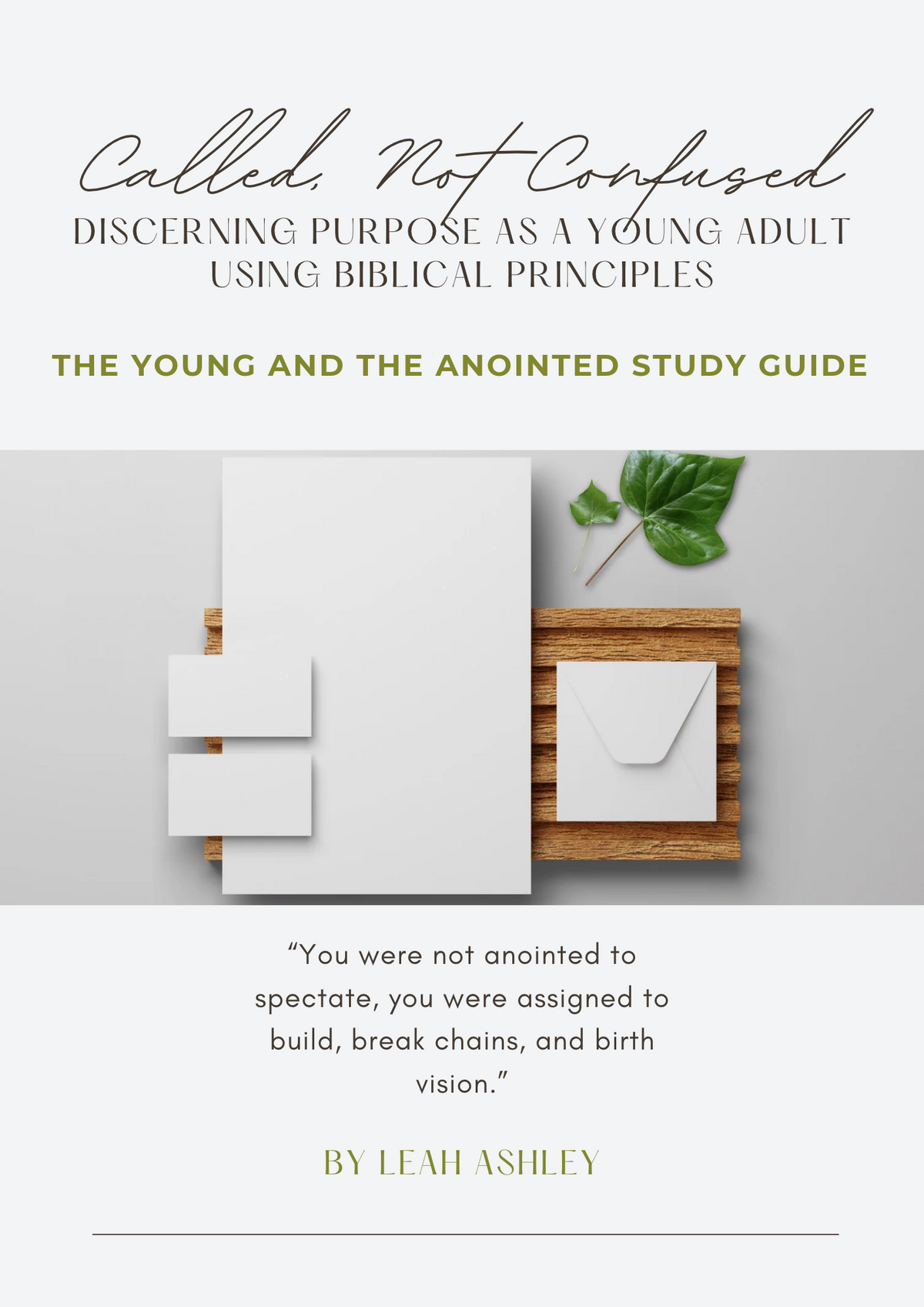 Called, Not Confused - Discerning Purpose As a Young Adult Using Biblical Principles